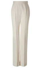 Pin tucked center leg seam